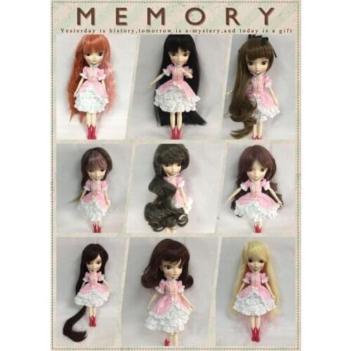 BB girl doll Wig suitable for 40cm BJD doll ,BB girl doll 20170613