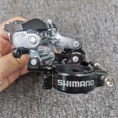 SHIMANO TOURNEY TY FD-TY700-TS6 Mountain Bike Front Derailleur 3x8-speed Top Swing Iamok 31.8mm Derailleurs Bicycle Parts