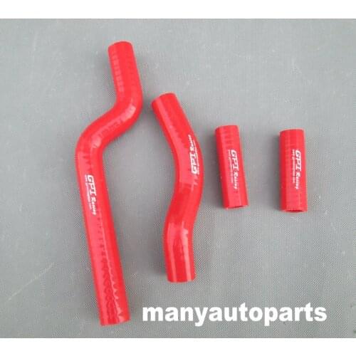 FOR YAMAHA YZ250 2002-2012 05 2006 2007 2008 2009 2010 2011 2012 silicone radiator hose RED