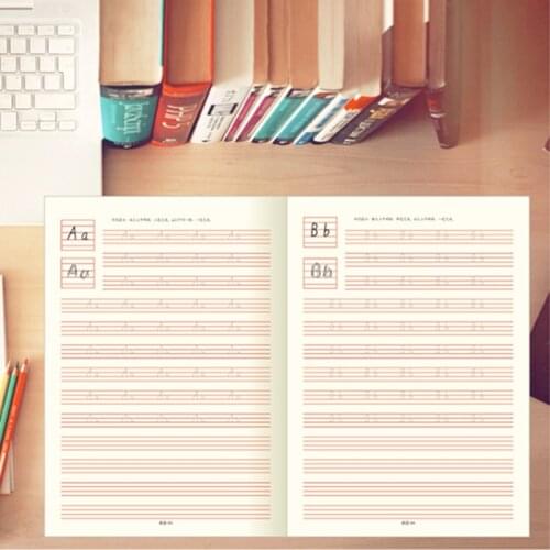 3-6year Baby Practice Book Preschool English 26 Alphabet Writing English Calligraphy copybook for kids Children Exercises books