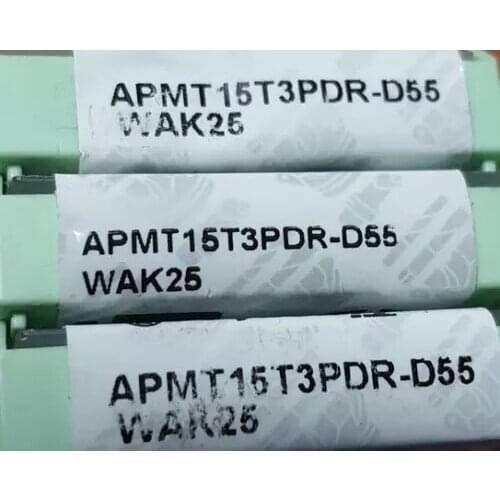10PCS CARBIDE INSERT APMT15T3PDR-D55 WAK25