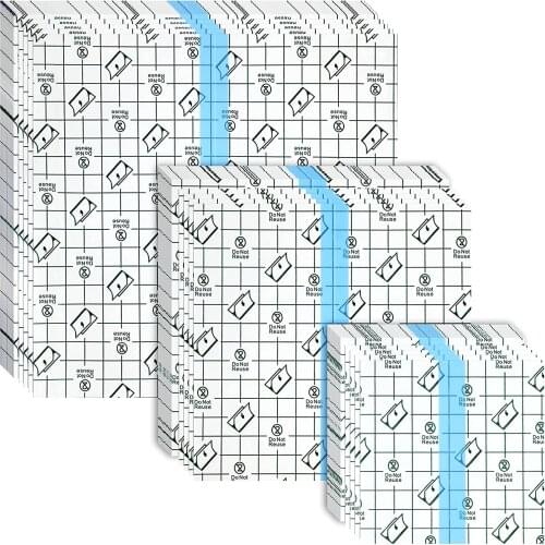 100 Pieces Shower Waterproof Patch Transparent Stretch Adhesive Bandage Clear Tattoo Protective 3 Sizes