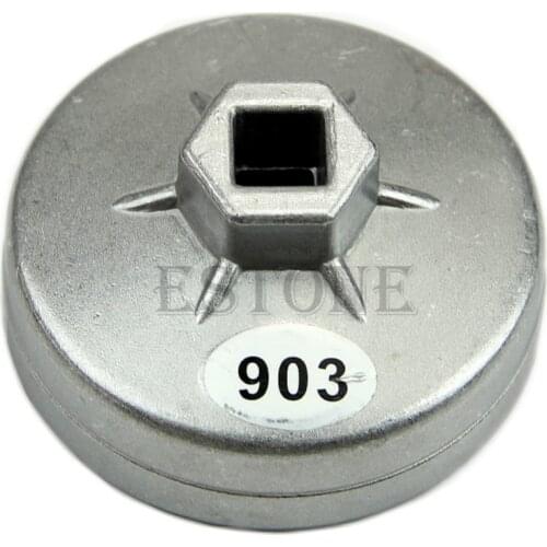 New 74mm 14 Flute Aluminum Oil Filter Wrench Socket Remover Tool for BMW AUDI Benz