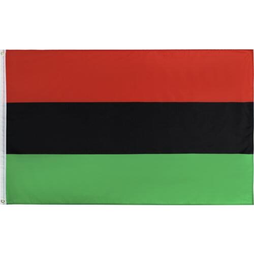 90x150cm Pan African Afro American Flag