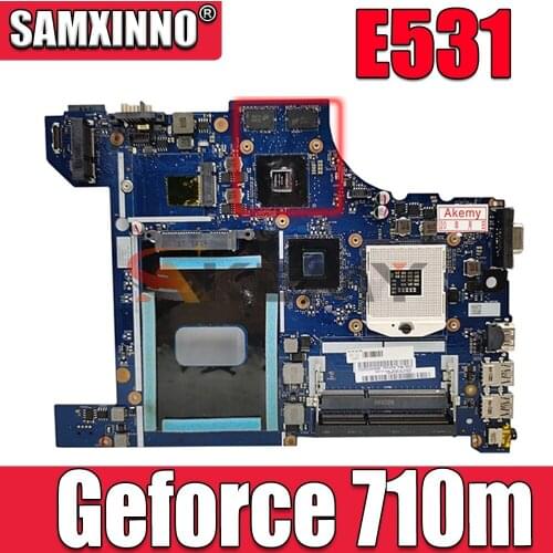 Akemy For Lenovo Thinkpad E531 Laptop Motherboard VILE2 NM-A044 FRU 04Y1301 Mainboard HM77 DDR3 Geforce 710m