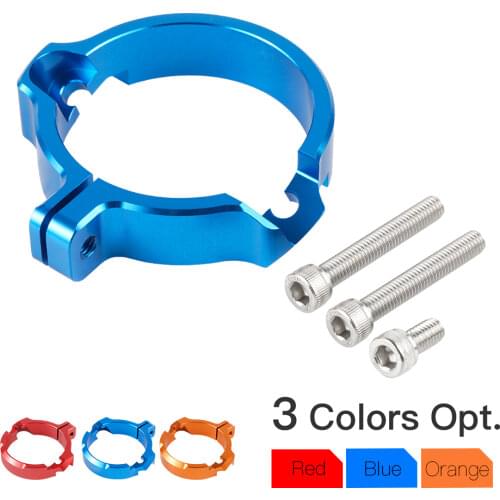 NICECNC Motorcycle Aluminum Exhaust Flange Guard for KTM 250/300 XC/SX/XCW/XC-W Six Days/XC-W TPI for Husqvarna 250/300 TE/TC/TX