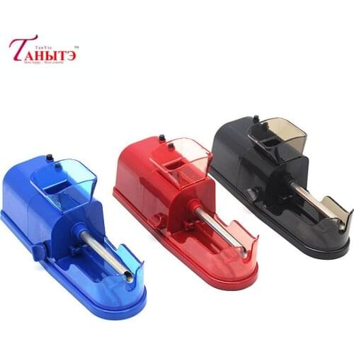 Easy Automatic Cigarette Rolling Machine Making Tobacco Electric Injector Maker Roller DIY Smoking Tool Manual Accessories
