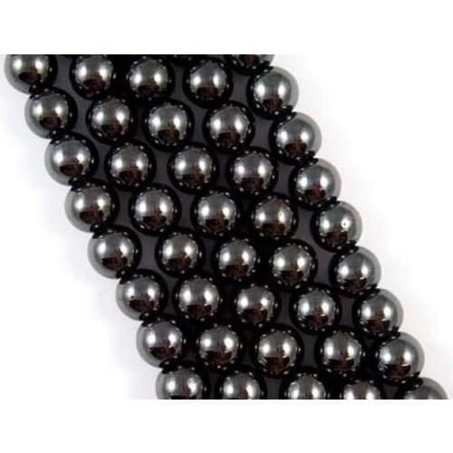 DHL EMS Free+Gift.10mm best Black Hematite Loose ball Beads crystal Findings Fit DIY crystal Bracelet Necklace