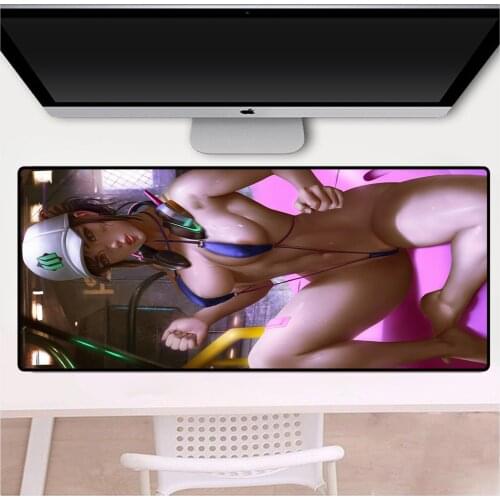Large Mouse Pad Sexy Big Breasts Girl Temptation Computer Notebook PC XXLGame Accessories Anime Desktop Wallpaper Mousepad Desk