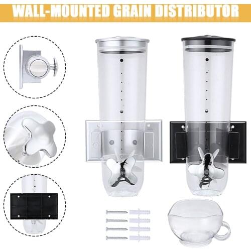 Dry Food Dispenser Kitchen Rice Storage Box Moisture-proof Sealed Cereal Food Home Kitchen Tools Storage Bottle Jar