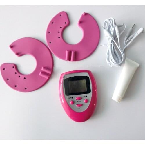Electric Breast Massager Enlargement Growth Expansion Apparatus Stimulator Breast Digital Physical Therapy Machine Physiotherapy