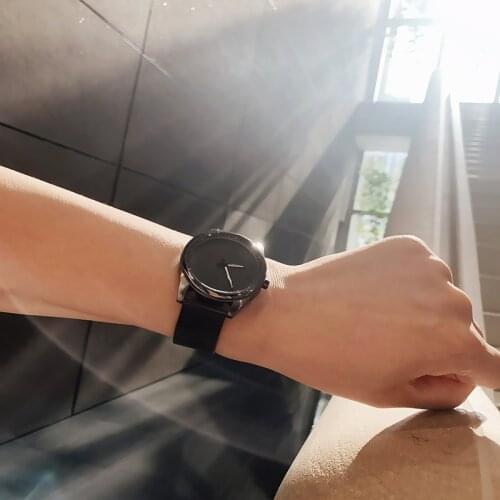 Enmex votex face special design wristwatch 3D special dail creative design night luminescenc fashion quartz clock men watch