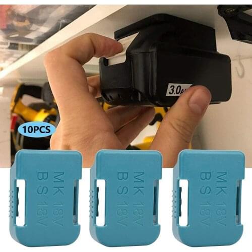 2021 New Makita 18V Fixing Devices 5Pcs Battery Storage Rack Holder Case