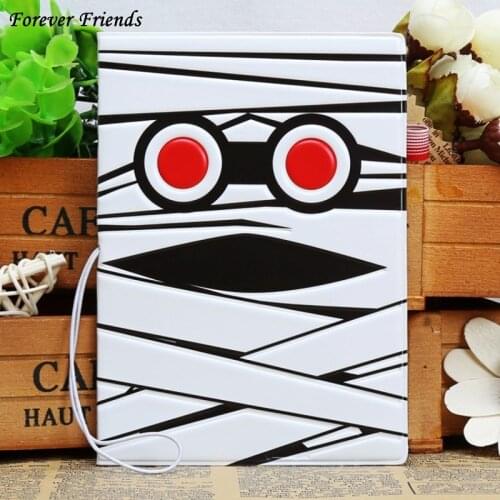 ForeverFriendsCartoon mummy fashion creative passport holder passbook documents to protect passport to travel abroad