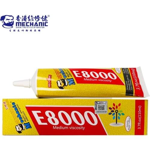 MECHANIC Transparent E-8000 liquid glue E8000 crystal ornaments glass mobile phone other decorations for multipurpose adhesives