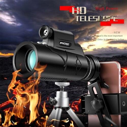 Professional Monoculars Powerful HD Telescope 50x60 With Lamp Lighting And Night Laser Long-Range Pocket Night Vision Goggles