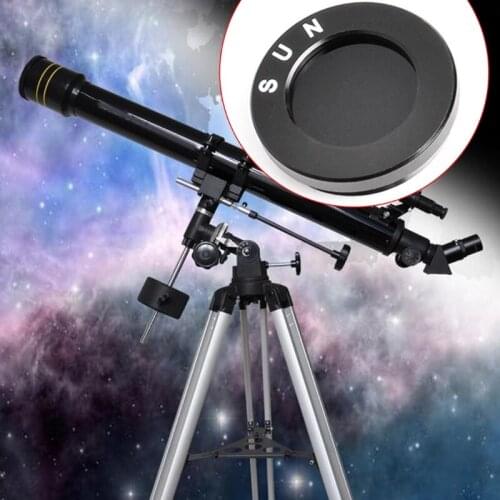 M89B Fully Multi-Coated Telescope Eyepiece Lens 0.965 Inch Black Sun Filters Compatible with Astronomic Telescope