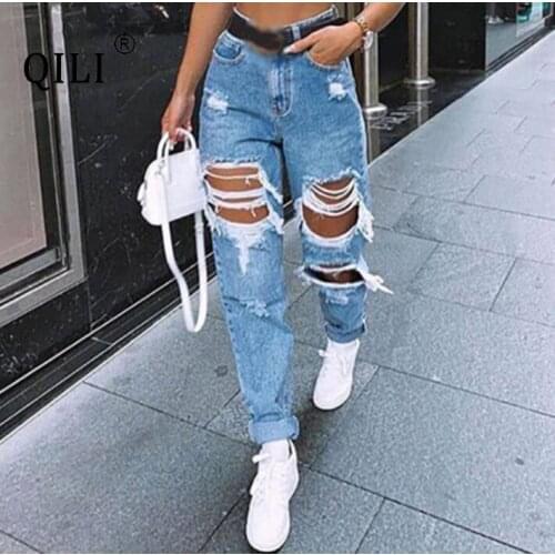 Женские прямые джинсы Qili China At AliExpress