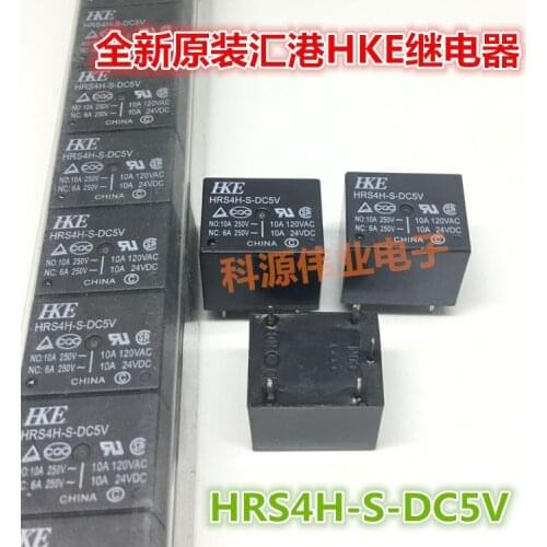 HRS4H-S-DC5V 5VDC 5PIN Relay HF3FA-005-ZSTF