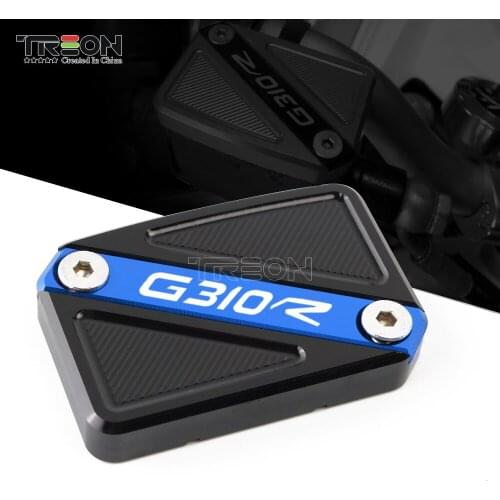TREON Store Motorcycle High quality Front Brake Fluid Reservoir Cover Cap Fits For BMW G310R 2017-2019 Accessories