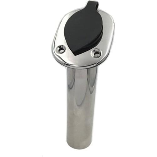 30Degree Fishing Pole Stand High Quality Stainless Steel Flush Mount Rod Holder For Boat Accessories Marine