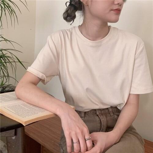 Knitted Bandage Short Sleeve Womens T-shirts O-neck Slim Waist Casual Solid T-shirt Women 2021 Summer Korean Fashion Lady Tops