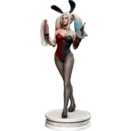 1/6 31cm Comic Characters White Model Unpainted High Quality 3D Products Gift To Painter DIY A038