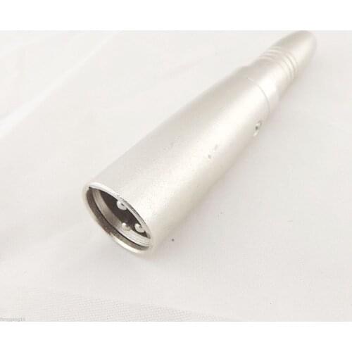 1pcs Microphone Mic/AMP Audio Adapter 6.35mm 1/4" Stereo Female TO XLR 3 Pin Male