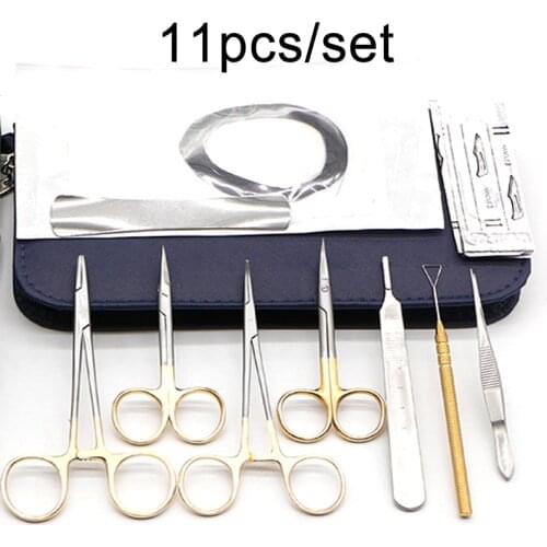 11PCS/SET Double eyelid equipment package Double eyelid ophthalmology embedding tool plastic surgery medical student package
