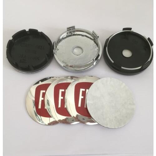 4pcs 56mm 60mm Car Wheel hub Center Cap Badge covers emblem sticker car Styling accessories