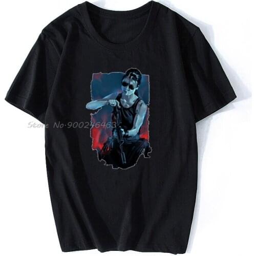 Men t-shirt Sarah Connor(2) Tshirt Women T Shirt Men Cotton Tees Tops Hip Hop Harajuku Streetwear Summer