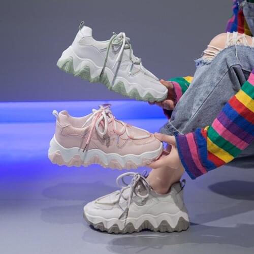 Breathable mesh sneakers Shallow Mouth woman Shoes classics casual Fly woven Student Net lightweight fashion sport running shoes