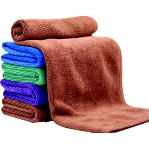 20x20cm Soft Microfiber Square Towel Cleaning Cloth Homehold Department Store Beauty Face Hair Towel Clean Car Cloths