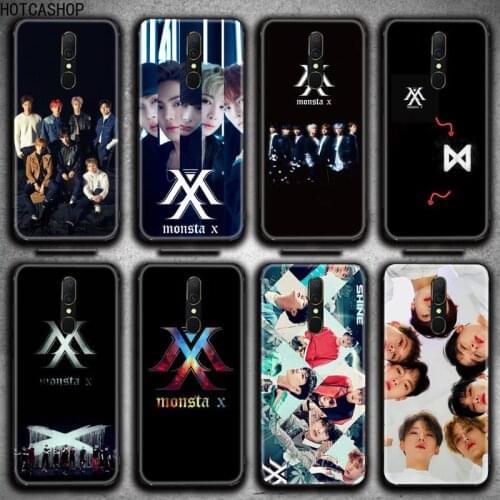 Monsta X KPOP Boy Phone Case For Oppo A5 A9 2020 Reno2 z Renoace 3pro A73S A71 F11
