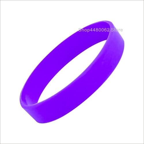 500pcs/lot 12mm width plain rubber hand band for children no lettering plastic wristband for man laday