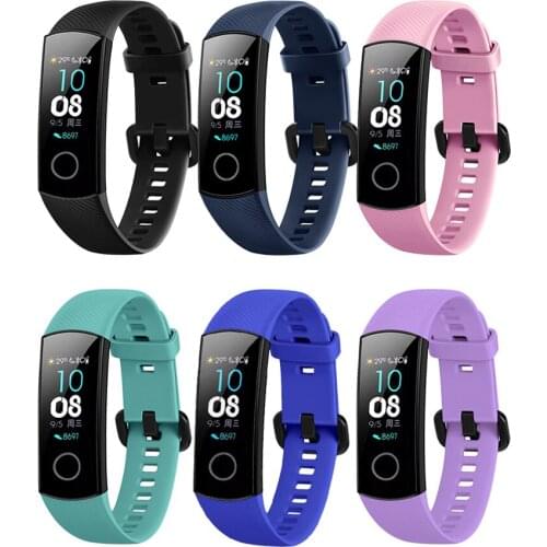 Smart Accessories For Huawei Honor Band 5 Strap Replaceable Double Color Band Bracelet for Honor Band 4 Wrist Strap