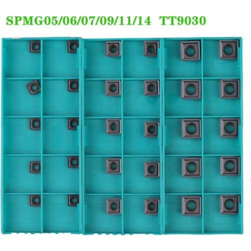 Carbide Inserts SPMG050204 SPMG060204 SPMG07T308 SPMG090408 SPMG110408 SPMG140512 DG TT9030 TT8020 Lathe U Drill Turning Tool