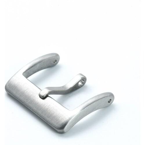 Stainless Steel Watch Buckle 20mm 22mm Watch Band Silver Buckle Replace Accessories