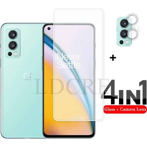 2Pcs For OnePlus Nord2 5G Glass Tempered glass For OnePlus Nord2 5G Screen Protector Glass For OnePlus Nord2 5G Camera Lens