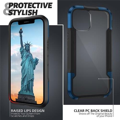 Case for iPhone 12 Phone Series Metal Phone Case Protective Sleeve Anti-fall Protective Shell Cover