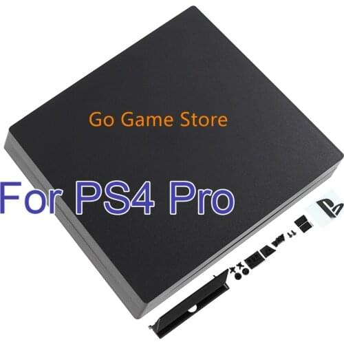 1set for Sony PlayStation 4 Slim host caseHousing Case For Sony PS4 Slim Protective Front Bottom Shell Cover