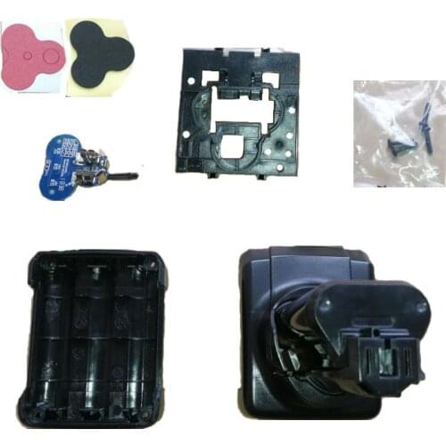 Dawupine BAT411 Li-ion Battery Plastic Case PCB charging Protection Board Housing Shell Box For Bosch 10.8V 12V BAT412A BAT413A