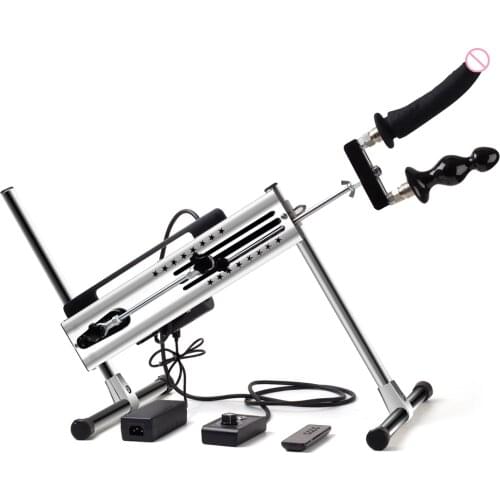 FREDORCH Hollow Frame Support Sex Machine for Women and Men Masturbation, Support 2 People Sex Wire/Remote Control F6S