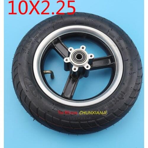Good quality 10 inch 10x2.25 Electric Scooter Balancing self Smart Balance Tire 10 inch 10x2.25 tyre and hub