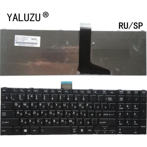 RU/SP Laptop Keyboard FOR Toshiba C850 C850D C855D C855 C870 C870D C875 L875 L850 L850D L855 L870 L950 L955 C70 C70D C75