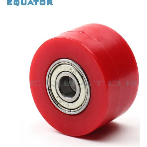 Motorcycle motocross pit dirt bike parts 8mm 10mm Chain Roller Slider Tensioner Pulley wheel guide motocross pit dirt bike