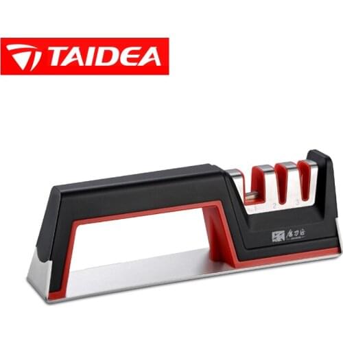 GRINDER Professional Kitchen Knife Sharpener Carbide Ceramic amolador de faca tool sharpening machine TAIDEA