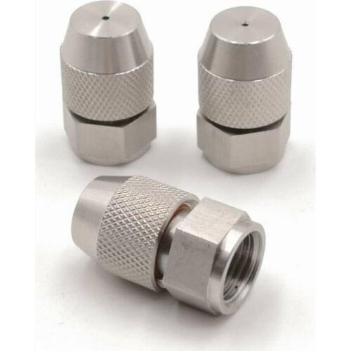 Industrial dust removal 304 stainless steel adjustable High presssure misting nozzle,1/4"female thread garden nozzle for cooling