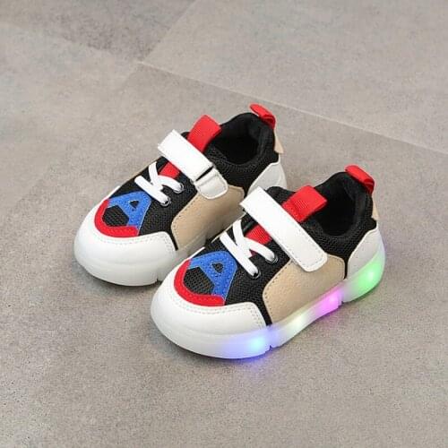 Sponge Mice Kids Glowing Shoes