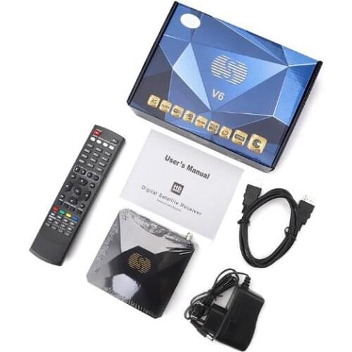 S-V6 10pcs /15pcs/ 60pcs HD Satellite Receiver Support Card Sharing Newcamd WEB TV USB Wifi 3G Biss Key S V6